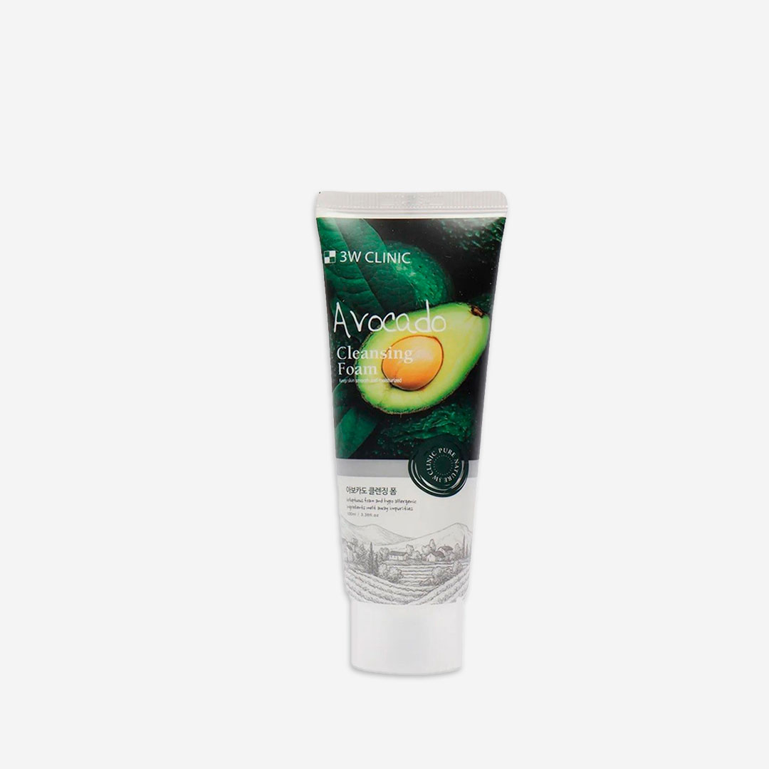 3w-Clinic-Avocado-Cleansing-Foam-100ml