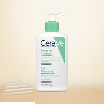 CeraVe Foaming Cleanser (Normal to Oily) – 236ml (France Version)