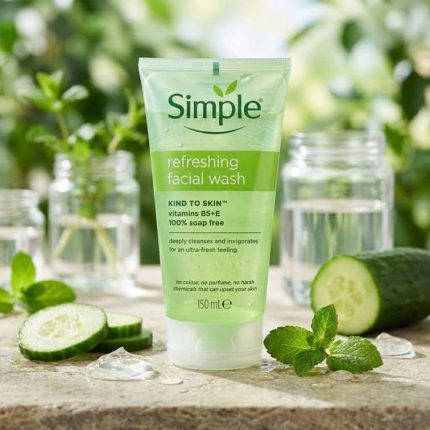 Simple Kind To Skin Refreshing Facial Wash – 150ml