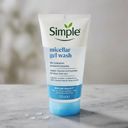 Simple Water Boost Micellar Facial Gel Wash -150ml
